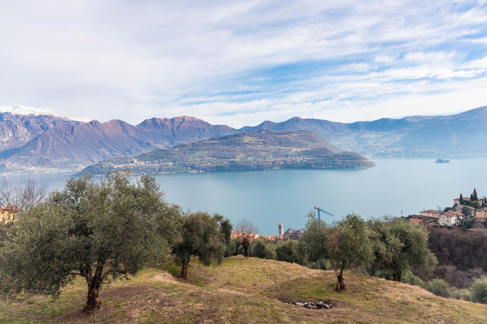 Residenza Coccinelle Vista Lago D'Iseo Tavernola Bergamasca Eksteriør bilde